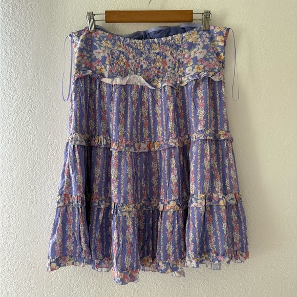 Altar’d State Floral Strapless Mini Lined  Sundress Size XL - Picture 13 of 13
